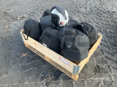 Quantity of (8) Ceotronic Noise Protection Helmets