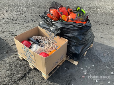 Pallet of Firefighting Equipment