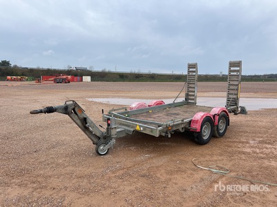 2014 Hubiere H212L14CF T/A Remorque 2 Essieux Geräteanhänger