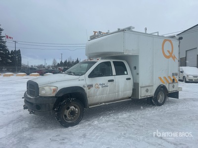 2009 Dodge Ram 5500 4x4 Crew Cab Camión Utilitario