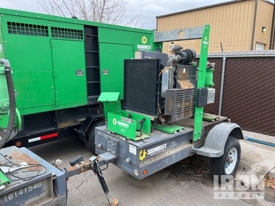 2018 Atlas Copco PAS100HF Trailer-Mounted Water Pump