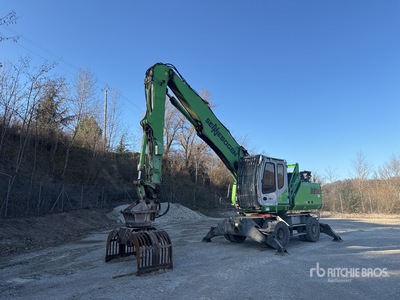 2015 Sennebogen 821 Pelle De Manutention Wheel Material Handler