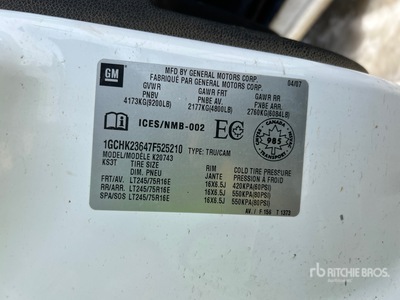 2007 Chevrolet 2500HD 4x4 Crew Cab Pickup