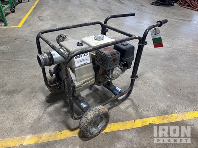 2014 Tsurumi EPT3-80HA Skid-Mounted Water Pump