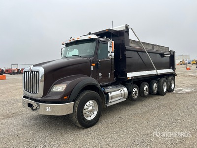 2018 International HX615 12x4 Five Axle Dump Truck