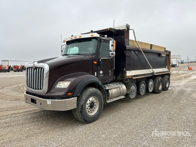 2018 International HX615 12x4 Five Axle Dump Truck