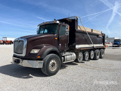 2018 International HX615 12x4 Simple 18 Camion-benne à cinq essieux