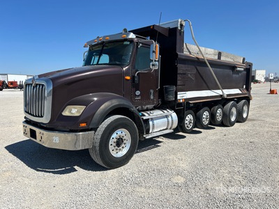 2018 International HX615 12x4 Simple 18 شاحنة قلابة -خمس محاور