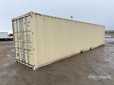 2025 40 ft High Cube Storage Container