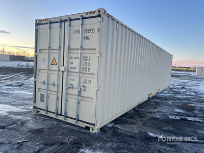 2025 40 ft High Cube Contenedor de almacenamiento