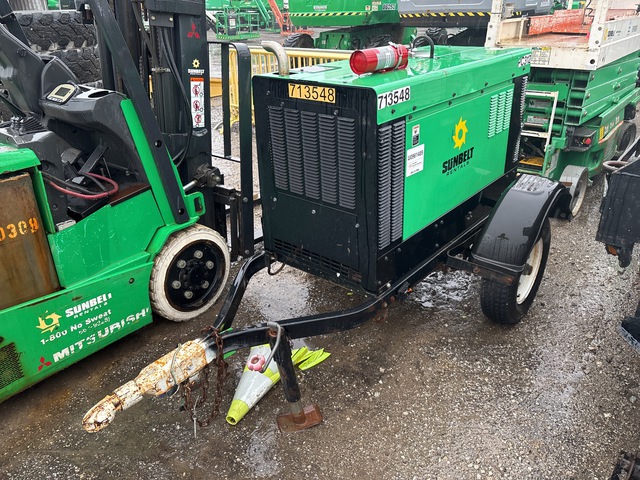 2015 Miller Big Blue 400 Pro 400 A Mobile Multi-Process Engine Driven Welder