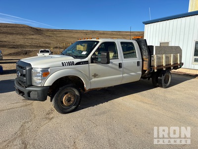 2016 Ford F-350 XL 4x4 Crew Cab Camión Caja Abierta
