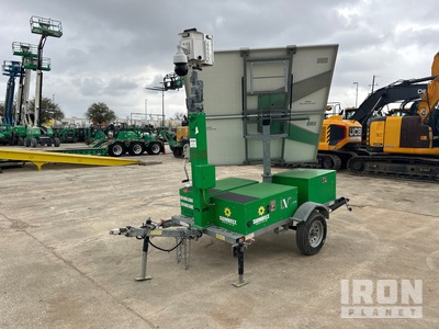 2020 LIVEVIEW V2 MM STRUCTURE Solar Trailer mounted solar powered security camera を見 Light Tower (Inoperable)