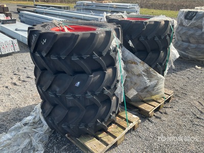 Quantity of (6) Mitas 420/65 R20 ET+50 6/161/205 LI 128A8 AC65 اطارات