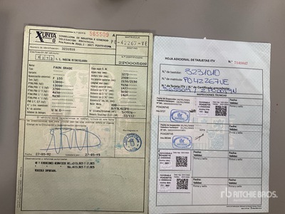 1992 Faun Grade F155 Motor Grader