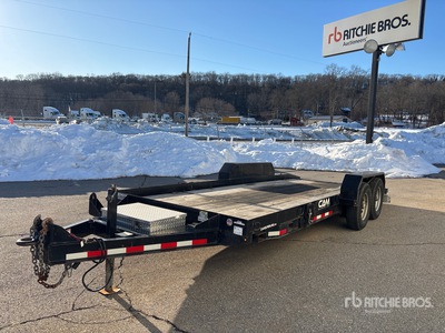 2017 Cam Superline 10 ft T/A 7x18 Anhänger Mit Kippvorrichtung