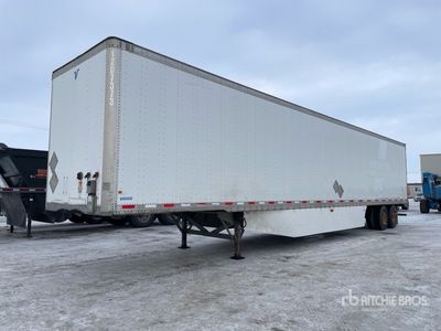2016 Wabash 53 ft x 102 in T/A Van Trailer
