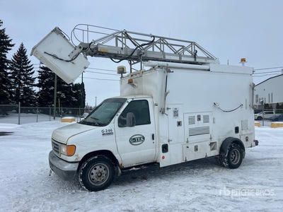 2005 Telelift TTS-25-5-GY 35 ft on 2006 Ford E-450 4x2 Camion cesta