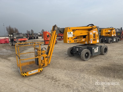 2018 Haulotte HA12IP Electric Articulating Boom Lift