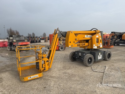 2019 Haulotte HA12IP Electric Articulating Boom Lift
