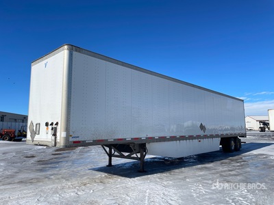 2016 Vanguard 53 ft x 102 in T/A Van Trailer