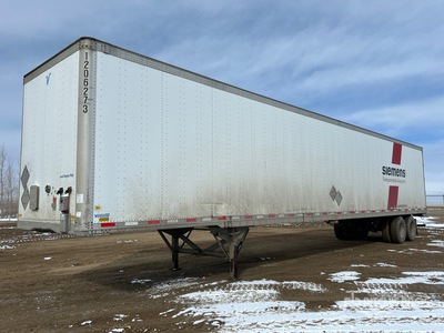 2015 Vanguard VIP4000 53 ft x 102 in T/A Van Trailer