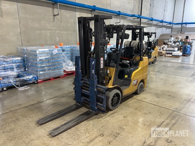 2022 Cat 2C6500 5150 lb Cushion Tire Forklift