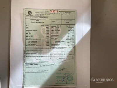 2005 John Deere 6920 4WD Tractor