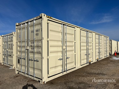 2025 40 ft High Cube Multi-Door Conteneur de stockage