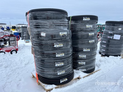 Quantity of (16) 11R24.5 Steer/All Position Transport Tires 16 Ply Tires (Unused)
