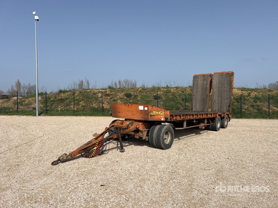 2002 Actm A31315 Tri/A Remorque Porte-Engins 3 Essieux 低床トレーラー