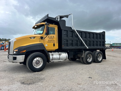2013 Cat CT660S 6x4 T/A Dump Truck