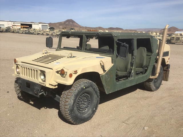 2011 AM General M1167 HMMWV 4 Door Hard Top w/Slant Back