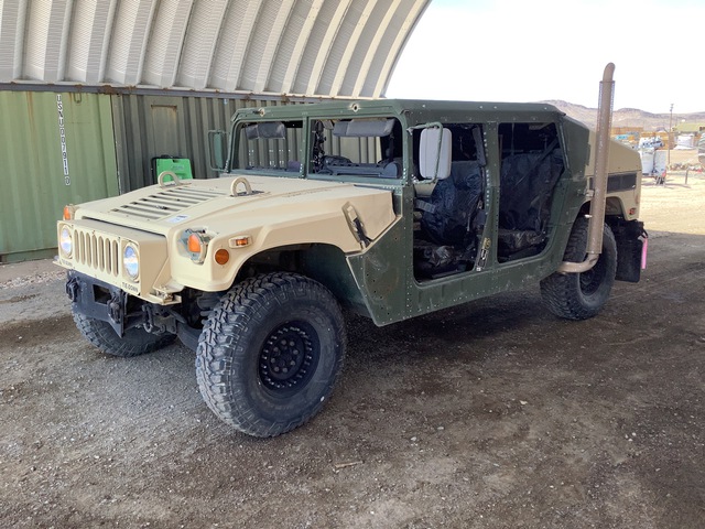 2011 AM General M1167 HMMWV 4 Door Hard Top w/Slant Back