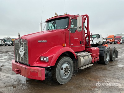 2012 Kenworth T800 6x4 T/A Day Cab Truck Tractor