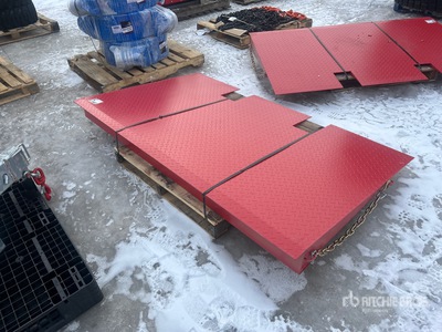 18,000 LB Sea Container Ramp - Forklift & Skid Steer Access