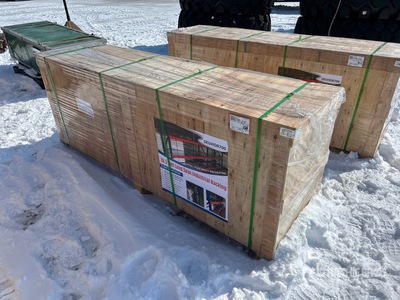 2026 26 ft 6 in Industrial Heavy-Duty Commercial 3 Layer Pallet Racking (Unused)