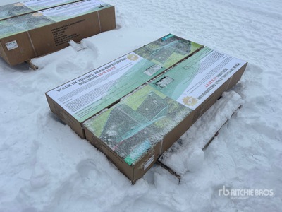 Quantity of (2) 2026 10 X 20 FT Walk-In Tunnel Peak Greenhouse (Unused)