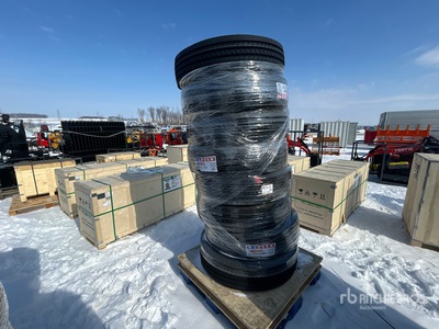 Quantity of (8) Kapsen HS205 295/75R22.5 Commercial Semi Truck & Bus Pneumatici per autocarro (Unused)