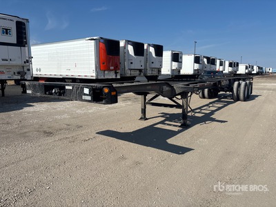 2023 Chassis King 40 ft T/A Extendable Container Trailer