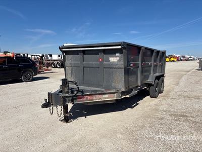 2025 ED Trailers 16 ft T/A Dump Utility Trailer