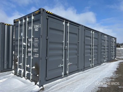 2025 40 ft High Cube Multi-Door Contenedor de almacenamiento