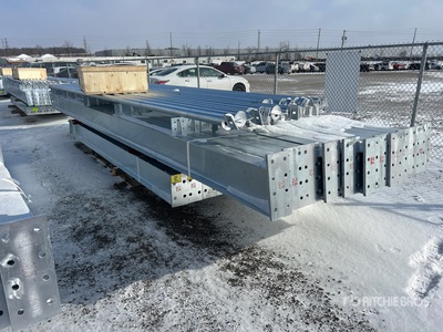 2026 BLUESEA L100FT x W50 FTx H18FT Steel Frame Only Magazzino (Unused)