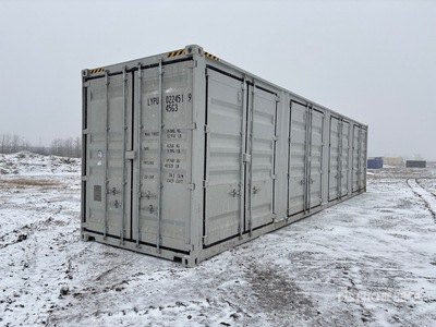 2025 40 ft High Cube Multi-Door Storage Container