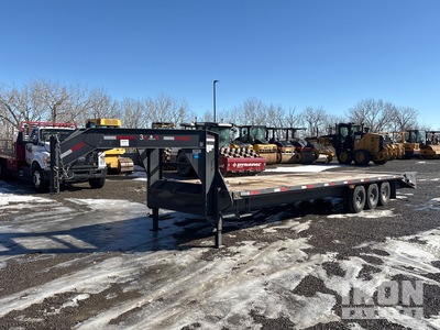 2023 3 Star Gooseneck 21033 lb 30 ft Tri/A Gooseneck Remorque pour équipement