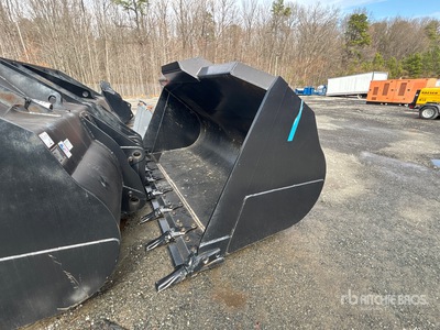 Rockland ZW370BK_7.3GP_TS 135.8 in 7.3 cyd General Purpose Wheel Loader Bucket - Fits HItachi ZW370 (Unused)