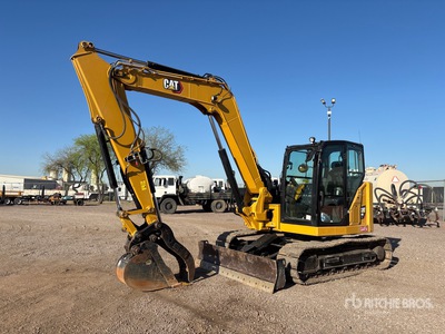 2019 Cat 308 CR Excavadora de Cadenas