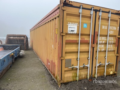 8 ft x 40 ft Abri de Conteneurs