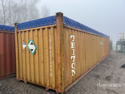 8 ft x 40 ft Abri de Conteneurs