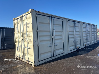 2025 40 ft High Cube Multi-Door حاويات تخزين